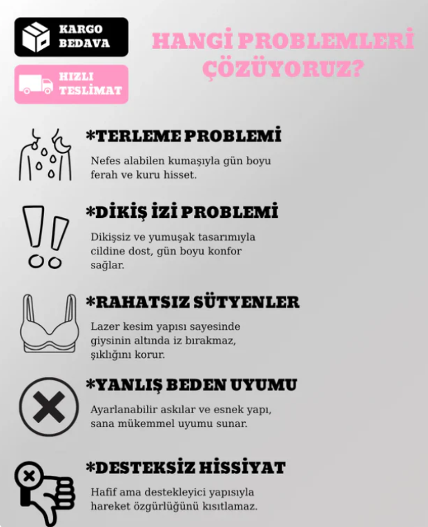 Velevra™ Ultra Yumuşak Günlük Sütyen